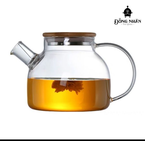 Bộ Ấm Chén Thủy Tinh