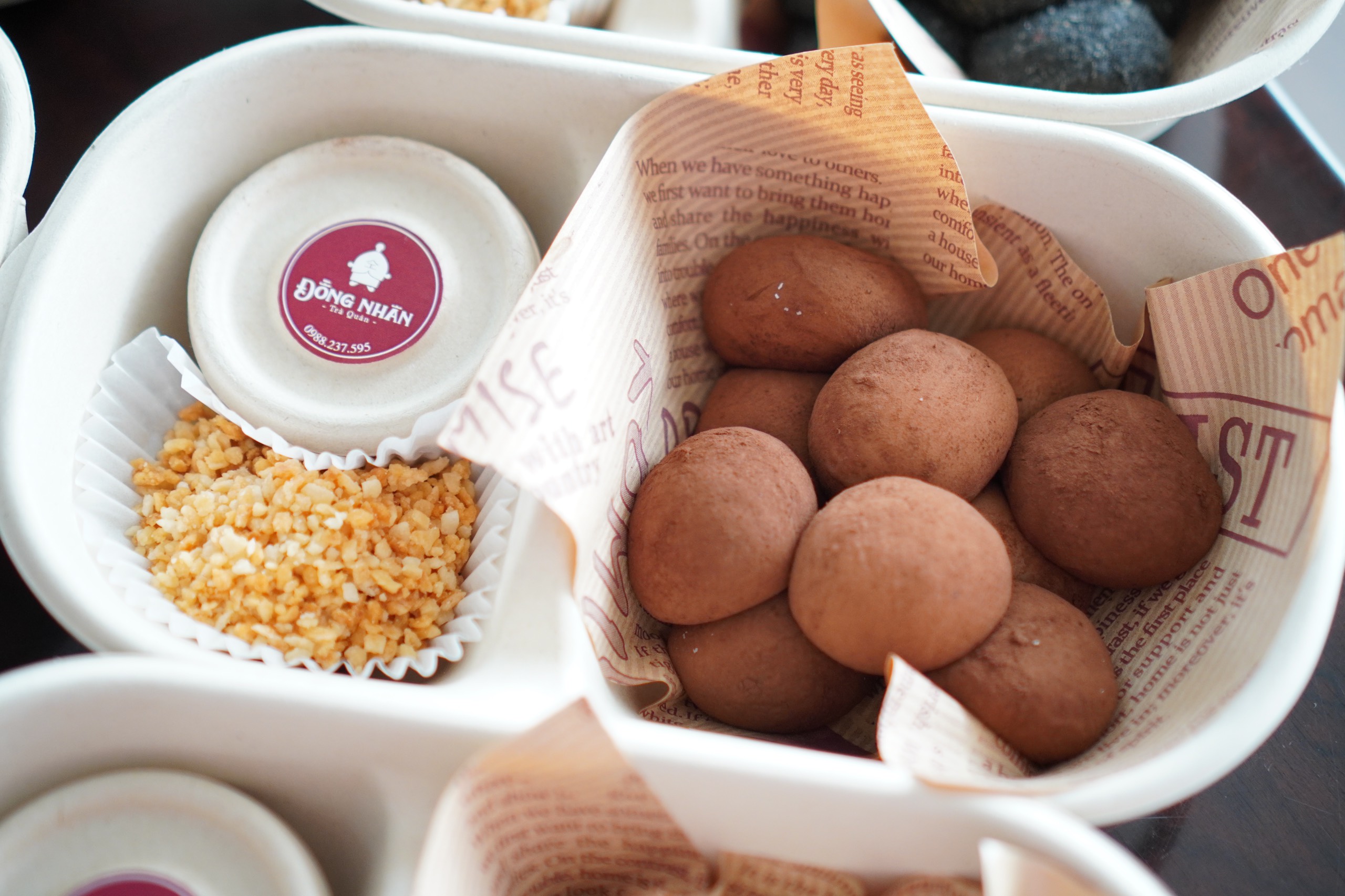 Bánh Mochi Chấm Kem Sữa Size L