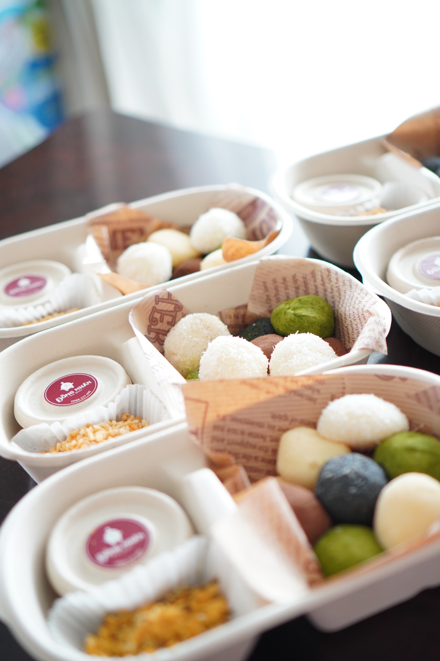 Bánh Mochi Chấm Kem Sữa Size L