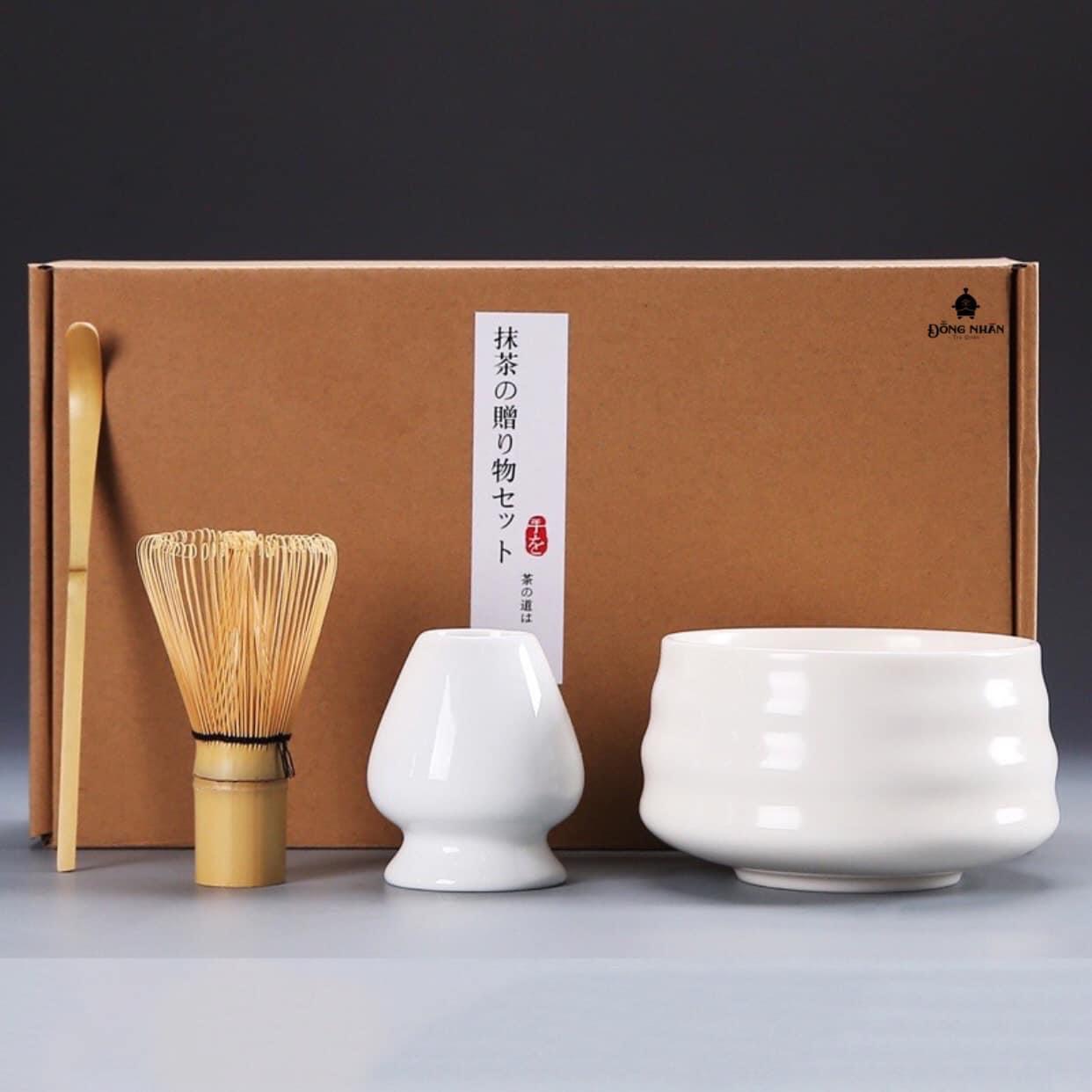Bộ Dụng Cụ Pha Trà Matcha