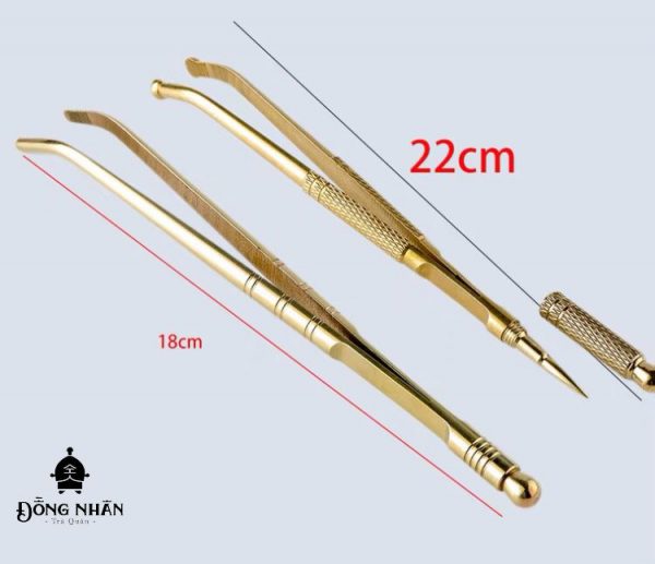 Kẹp Dao Tách Trà Bằng Đồng