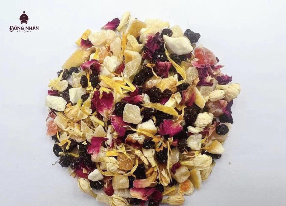 Trà Trái Cây Quế Mộc Nhài - Osmanthus Jasmine Fruit Tea